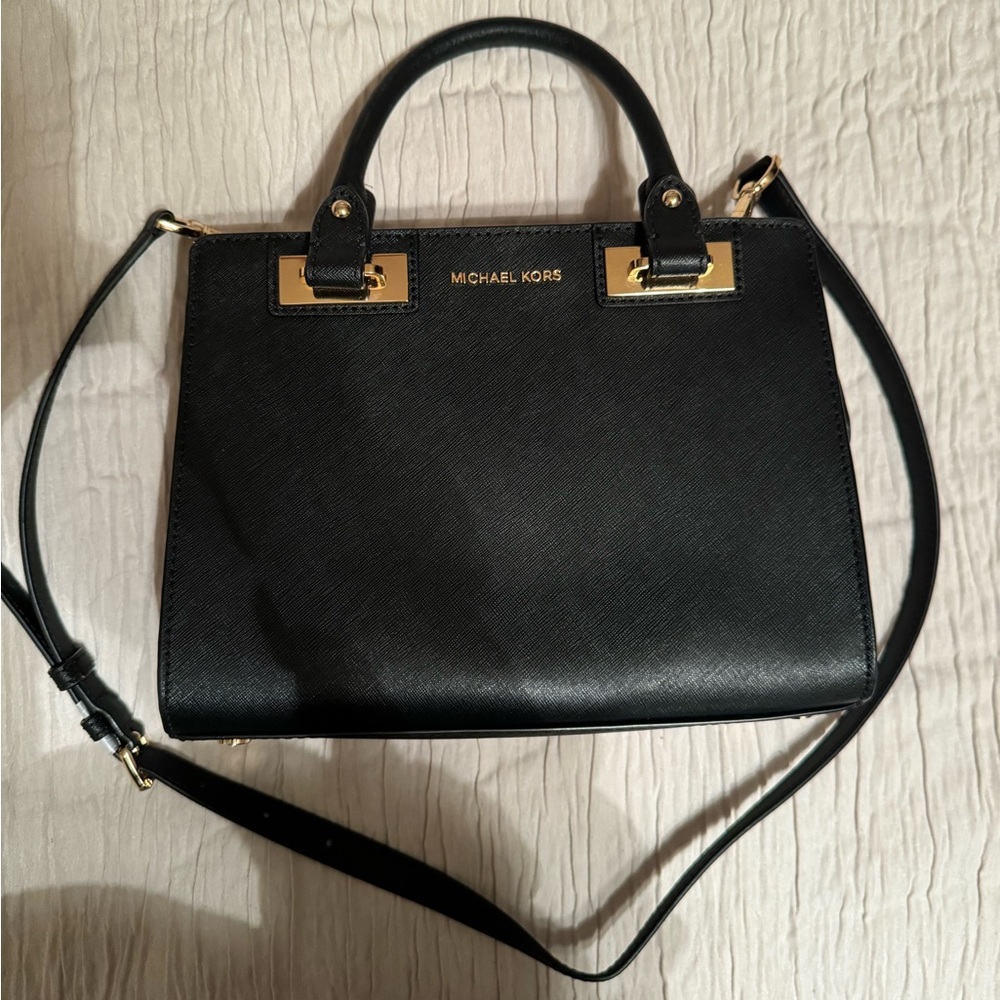 Michael Kors SM Leather Satchel